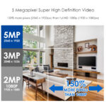 4CH DVR Überwachungssystem mit 1TB & 5.0mg kameras – Bild 6