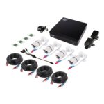Sicherheit Kamera Systemen 8CH 1080P CCTV DVR mit 4 x 2.0MP mit 1 TB Festplatte – Bild 2