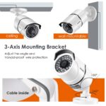 Sicherheit Kamera Systemen 8CH 1080P CCTV DVR mit 4 x 2.0MP mit 1 TB Festplatte – Bild 4