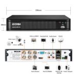 Sicherheit Kamera Systemen 8CH 1080P CCTV DVR mit 4 x 2.0MP mit 1 TB Festplatte – Bild 5