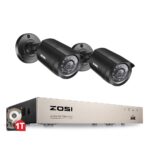CCTV 720P Kabelgebunden Überwachungsset 4CH 1080N 4-in-1 HDMI DVR