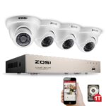 4CH Full HD 1080P Video Überwachungssystem TVI DVR Recorder