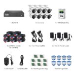 4K Ultra HD-Überwachungssystem 8CH-H.265 + 4K-Video-DVR – Bild 2