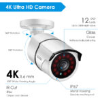 4K Ultra HD-Überwachungssystem 8CH-H.265 + 4K-Video-DVR – Bild 3