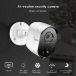 5.0MP Ultra HD DVR Überwachungssystem mit 4X PIR Sensor Überwachungskamera – Bild 3
