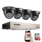 720P HD CCTV Videoüberwachung System 8CH TVI DVR Recorder