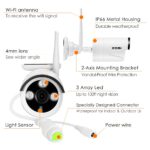 960P HD 1.3MP Funk WLAN Kamera – Bild 4