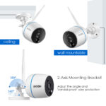 1080P HD Wireless Audio Video NVR Haus Überwachungssystem – Bild 3