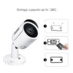 IP-Kamera PoE 2MP HD IP66 Wetterfester Aussen/Innen – Bild 3