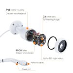IP-Kamera PoE 2MP HD IP66 Wetterfester Aussen/Innen – Bild 4