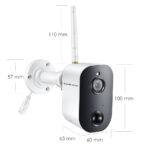 WiFi-Kamera 1080P 2.0MP Full HD Indoor – Bild 2