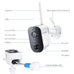 WiFi-Kamera 1080P 2.0MP Full HD Indoor – Bild 8