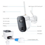 WiFi-Kamera 1080P 2.0MP Full HD Indoor – Bild 14