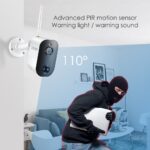 WiFi-Kamera 1080P 2.0MP Full HD Indoor – Bild 10