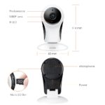 1080P HD Smart Wireless WLAN Kamera Funk Heim Überwachungskamera Zwei Wege Audio Nachtsicht – Bild 2