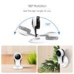 1080P HD Smart Wireless WLAN Kamera Funk Heim Überwachungskamera Zwei Wege Audio Nachtsicht – Bild 3