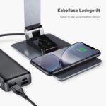 Deckey 12W Schreibtischlampe LED, Wireless Charging – Bild 5