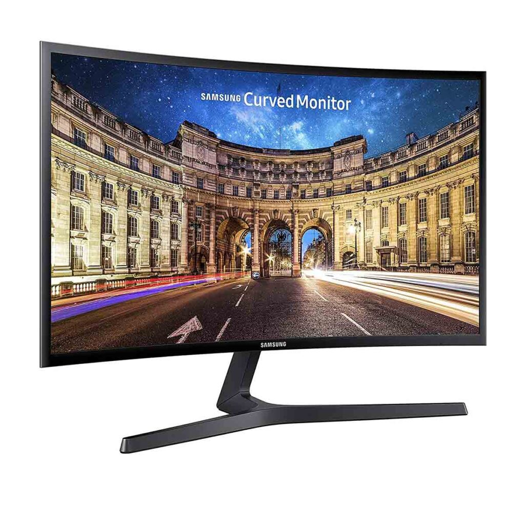 Samsung C24F396FHU 60,9 cm Curved Monitor, schwarz