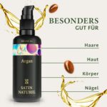 Arganöl Haare BIO Kaltgepresst 100ml- Haut - & Haaröl trockenes Haar - Vegan – Bild 2