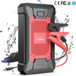 YABER Starthilfe Powerbank, 800A Spitzstrom 12000mAh