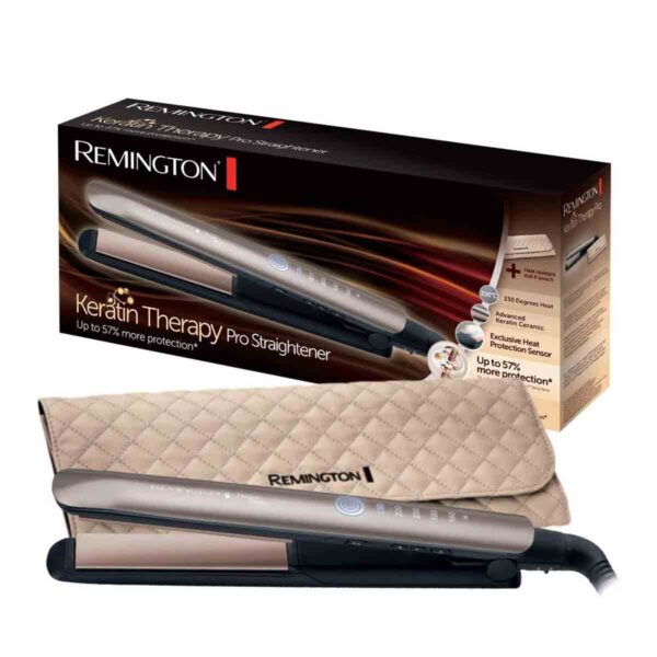 Remington Haarglätter Keratin Therapy S8590 | Hitzeschutzsensor