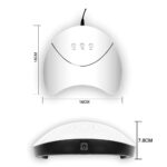 LED Nagellampe + Saint-Acior 36W UV + 10x Gel Lacken – Bild 5