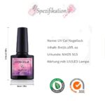 LED Nagellampe + Saint-Acior 36W UV + 10x Gel Lacken – Bild 3