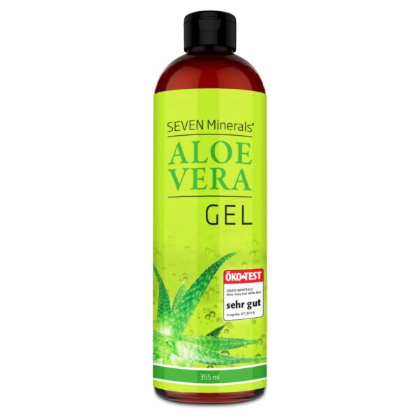 Aloe Vera Gel 99% Bio, 355 ml (Alkoholfrei, Kein Parfüm/WC-Duft)
