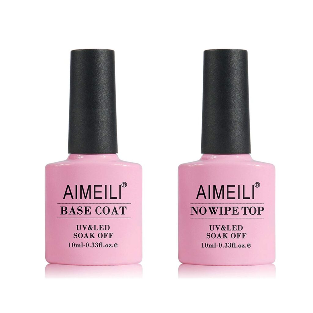 AIMEILI UV LED Gel Nagellack Set 2×10ml