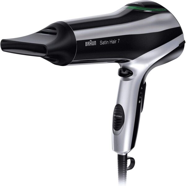 Braun Satin Hair 7 Haartrockner HD 710, mit IonTec und Satin Protect Technologie, 2200 Watt
