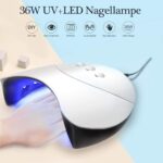 LED Nagellampe + Saint-Acior 36W UV + 10x Gel Lacken – Bild 6