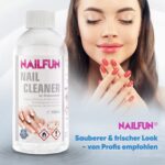 Nail Cleaner 500ml (99,9% Isopropanol) + 500 Zelletten (1 Rolle) + 1 Pumpflasche – Bild 6