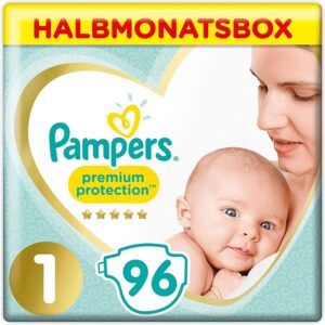 Pampers Premium Protection Windeln, Gr.1-6 (96-240 Windeln)