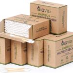 1200 Bambus Wattestäbchen – 100% plastikfrei, biologisch abbaubar & vegan