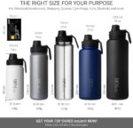 720°DGREE Edelstahl Trinkflasche “noLimit”, Auslaufsicher bei Kohlensäure, BPA-Frei – Bild 4