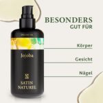 BIO Jojobaöl Vegan + Kaltgepresst,  100% Rein, Natürlich – Bild 2