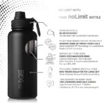 720°DGREE Edelstahl Trinkflasche “noLimit”, Auslaufsicher bei Kohlensäure, BPA-Frei – Bild 2