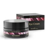 BIO Augencreme gegen Falten und Augenringe 30ml – Anti Falten Creme mit Arganöl Hyaluronsäure Aloe Vera Vitamin E – Satin Naturel Anti-Aging Naturkosmetik Made in Germany