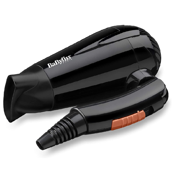 Babyliss Travel Dry 2000 - faltbarer & leichter Reisehaartrockner 2000Watt