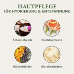 Geschenke für Frauen - 6 BIO Luxus Badebomben Vegan - Badekugeln als Badezusatz, Entspannung, ätherische Öle - Weihnachtsgeschenke für Frauen – Bild 2