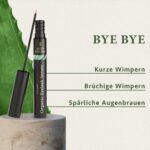 BIO WIMPERNSERUM 5ml - 100% Vegan - Bio Aloe Vera + Rotklee für Wimpernwachstum & gepflegte Wimpern – Bild 4