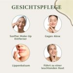 BIO Jojobaöl Vegan + Kaltgepresst,  100% Rein, Natürlich – Bild 5