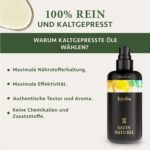BIO Jojobaöl Vegan + Kaltgepresst,  100% Rein, Natürlich – Bild 7