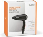 Babyliss Travel Dry 2000 - faltbarer & leichter Reisehaartrockner 2000Watt – Bild 8