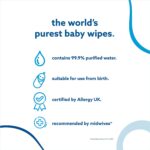 WaterWipes Baby für Empfindliche Haut, 99,9% gereinigtes Wasser – Bild 2