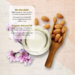 Bio Mandelöl Vegan + Kaltgepresst, 100% Rein und Natürlich |  Feuchtigkeitspflege für Haut, Haare und Nägel – Bild 4