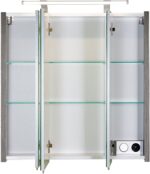 Schildmeyer Spiegelschrank 133076 Trient, 70 x 16 x 75cm – Bild 3