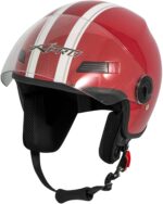 A-Pro Motorradhelm Motorrad Roller Offenes Jethelm Visier – Bild 2