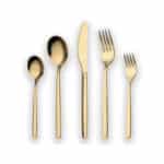 Berglander 30 Stück Titanium Gold Plated Besteck