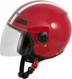 A-Pro Motorradhelm Motorrad Roller Offenes Jethelm Visier – Bild 3
